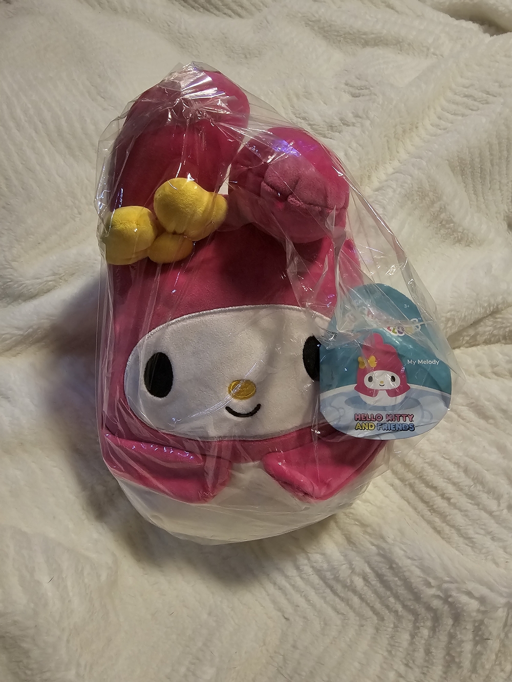 NWT 12" My Melody Squishmallow Sanrio Hello Kitty & Friends Plush Kellytoy New